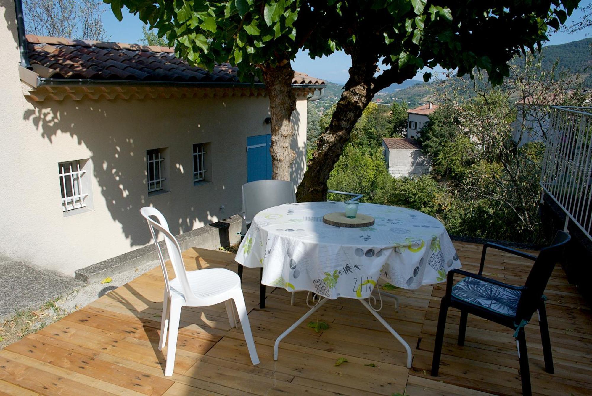 Nid Douillet - Les Fargettes - Superbe Vue - Charmante Petite Maison Avec Jardin - 2 Pieces A Привас Екстериор снимка